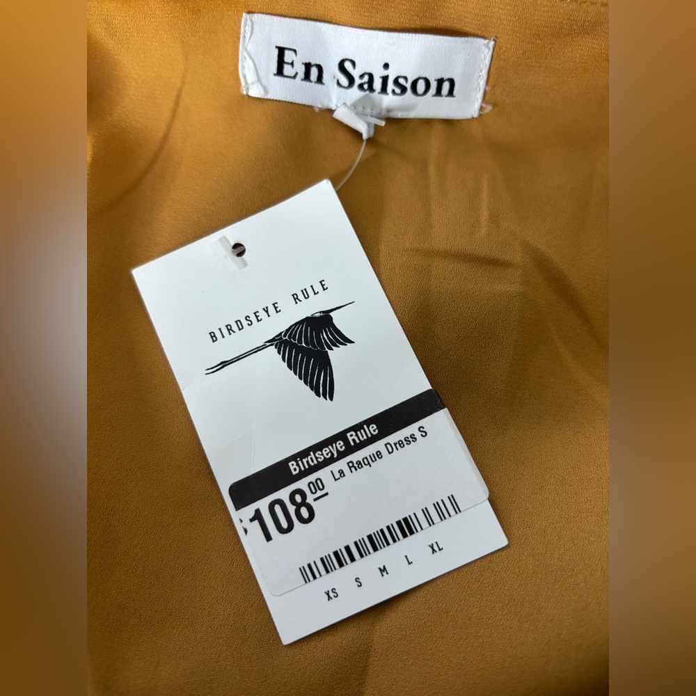 En Saison Orange Multicolored Mini Dress - Picture 10 of 16